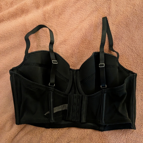Black Bustier Top - Picture 6 of 8